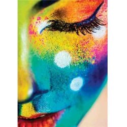 Diamond  Painting Festival of Colours Vierkante steentjes 27x38 cm