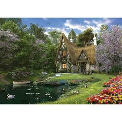 Spring Lake Cottage -  Puzzel 3000 stukjes