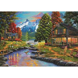 Art-Puzzle Two Sides a Forest  -  Puzzel 2000 Stukjes