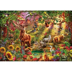 Art-Puzzle Enchanted Forest-  Puzzel 1000 stukjes