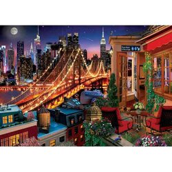 Art-Puzzle Terrace Brooklyn -  Puzzel 1500 Stukjes
