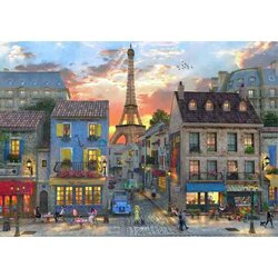 Streets of Paris -  Puzzel 4000 stukjes