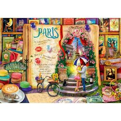 Life is an Open Book Paris -  Puzzel 4000 stukjes