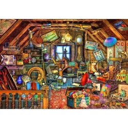 Hidden Object Attic -  Puzzel 1500 stukjes