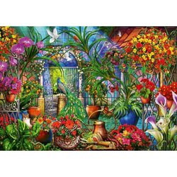 Tropical Green House -  Puzzel 1000 stukjes
