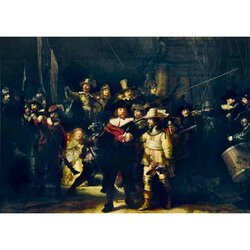 Rembrandt - The Night Watch, 1642 -  Puzzel 1000 stukjes