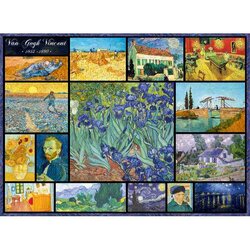 Collage - Vincent Van Gogh  -  Puzzel 4000 stukjes