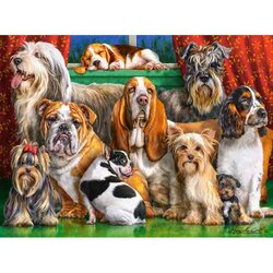 Dog Club  -  Puzzel   3000 Stukken