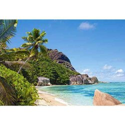 Tropical Beach, Seychelles -  Puzzel  3000 Stukken