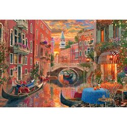 Romantic Evening in Venice -  Puzzel 1500 stukjes