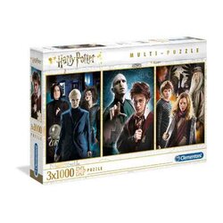 HARRY POTTER - Pack of 3 puzzels 1000 stukjes