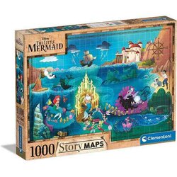 DISNEY - The Little Mermaid - Story Maps Puzzel 1000 stukjes