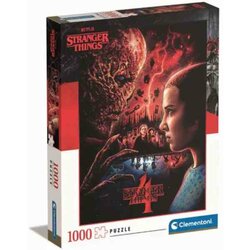STRANGER THINGS - Vecna VS Eleven - Puzzel 1000 stukjes
