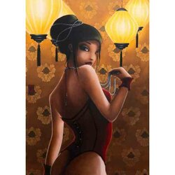 Misstigri: Chinese Lantern   Puzzel 1000 stukjes