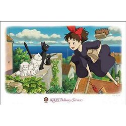 KIKI'S DELIVERY SERVICE - Kiki and the cats - Puzzle 1000P