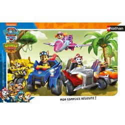 On the Road with the Paw Patrol  -   Puzzel 15 Stukjes