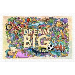 Dream Big - Plastic Puzzle  1000 stukken