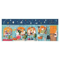 Nan Jun - Bear Coffee - Plastic Puzzle  1000 stukken