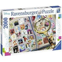 Ravensburger puzzel Mijn Mooiste Postzegels - Legpuzzel - 2000 stukjes