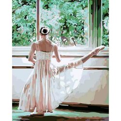 Schilderen op nummer Balletdanseres 40 x50