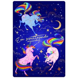 Puzzel Wenskaart Unicorns
