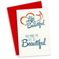 You make my life so beautiful