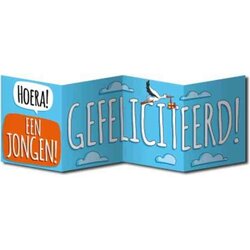 Surprise Card - Geboorte Jongen