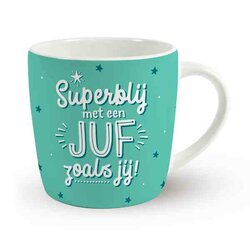 Superblij met een juf zoals jij