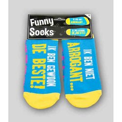 Funny socks -  Ik ben niet arrogant