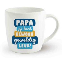Papa Je bent gewoon geweldig Leuke Mug Cadeautip Vaderdag