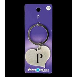 Paper Dreams Hart sleutelhanger - P