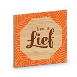 Onderzetter - Ik vind je lief