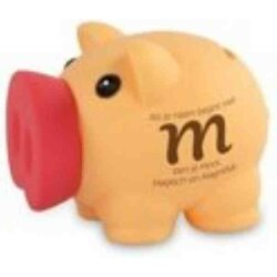 Spaarvarkentje Naam begint met M , ....