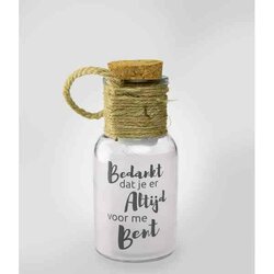 Paper Dreams Decoratielicht Little Star Bedankt 5 X 8,5 Cm Glas