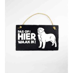 Leisteen Dieren - Berner Sennenhond / Spreuktegel