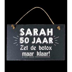 Stone Slogans Sarah / Spreuktegel