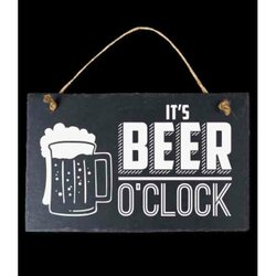 Stone Slogans Beer O'Clock / Spreuktegel