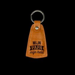 Papa mijn held Sleutelhanger