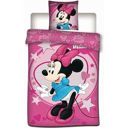 DISNEY - Duvet Cover 140X200 - Hello Minnie '100% microfiber'
