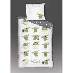 STAR WARS - Duvet Cover 140x200cm - The Child '100% Coton'