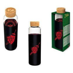NINTENDO - Zelda - Silicone Glass Bottle - Size 585ml