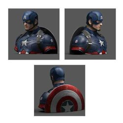 MARVEL - Captain America Avengers Endgame - Money Bank Bust 20 cm