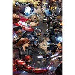 Avengers Gamerverse Poster Pack Face Off 61 x 91 cm