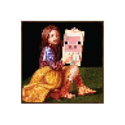 Minecraft Poster Pig Portrait 61 x 61 cm