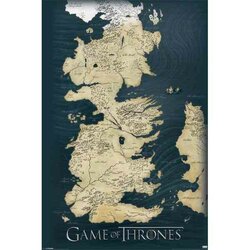GAME OF THRONES - Poster 61X91 - Map