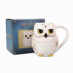 HARRY POTTER - Shaped Ceramic Mug / Mok  3D 425 ml - Hedwig