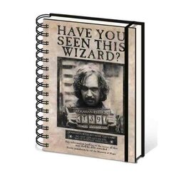 HARRY POTTER - Notitieboek A5 - Wanted Sirius Black