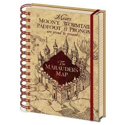 HARRY POTTER - Notitieboek A5 - The Marauders Map