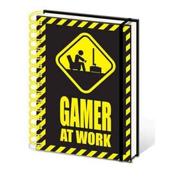 GAMING - Notitiebook A5 - Gamer at Work