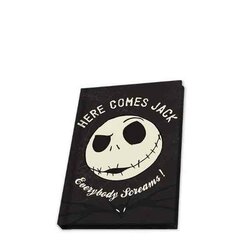 NIGHTMARE BEFORE XMAS - Carnet A6 / 80 Pages - Jack Phosphorescent